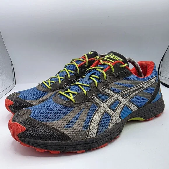 Asics Gel Fuji Racer 3 Mens Size 11.5 Blue Athletic Shoes Running Hiking Camping
